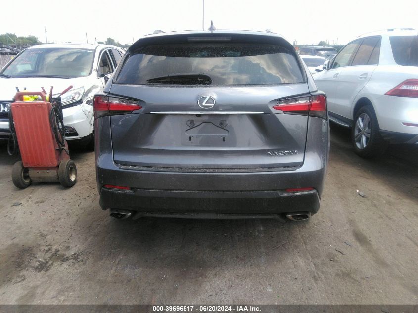2015 Lexus Nx 200T VIN: JTJYARBZ1F2020395 Lot: 39696817