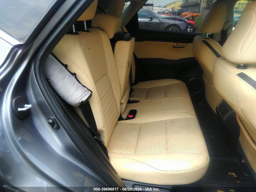 2015 Lexus Nx 200T VIN: JTJYARBZ1F2020395 Lot: 39696817