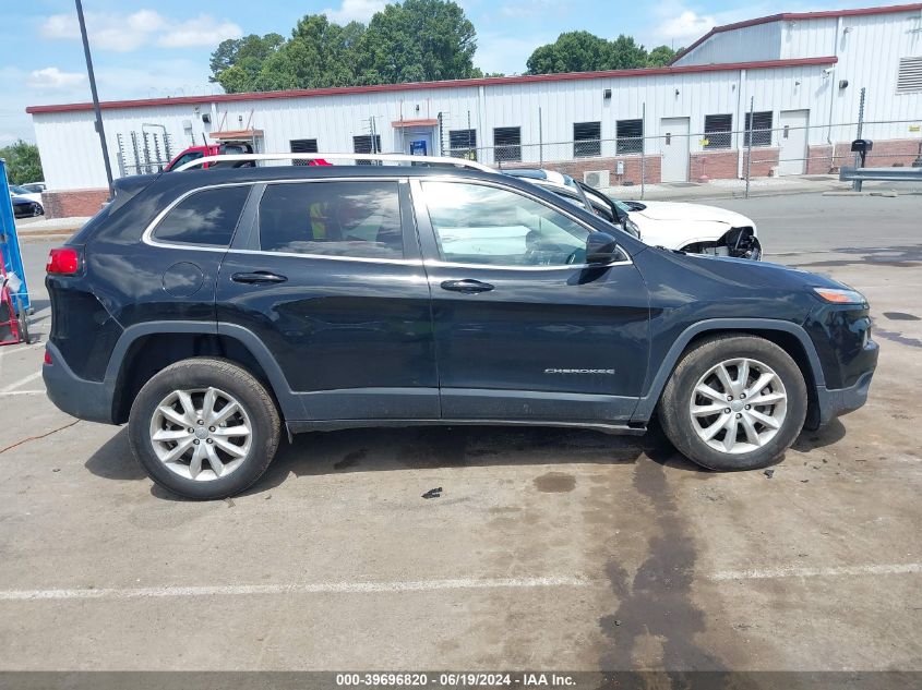 2017 Jeep Cherokee Limited 4X4 VIN: 1C4PJMDS3HW616444 Lot: 39696820