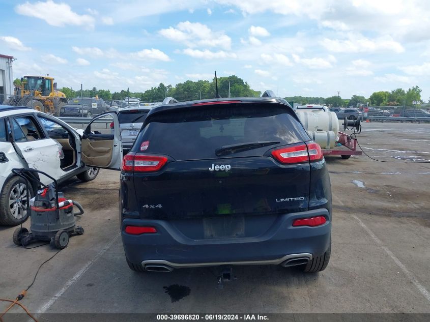 2017 Jeep Cherokee Limited 4X4 VIN: 1C4PJMDS3HW616444 Lot: 39696820