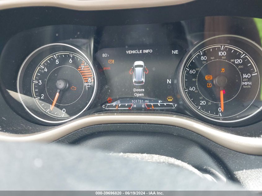 2017 Jeep Cherokee Limited 4X4 VIN: 1C4PJMDS3HW616444 Lot: 39696820