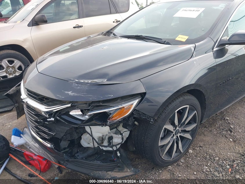 2022 Chevrolet Malibu Fwd Rs VIN: 1G1ZG5ST6NF201051 Lot: 39696840