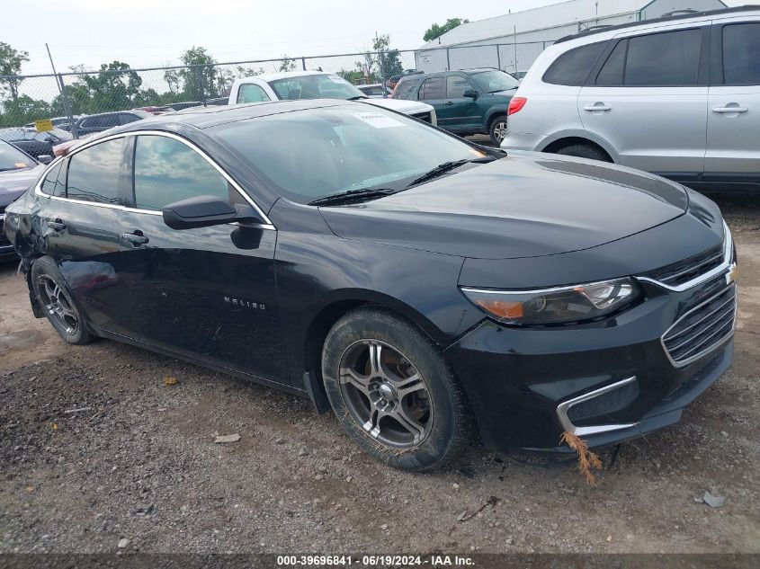 2017 Chevrolet Malibu Ls VIN: 1G1ZB5ST7HF262931 Lot: 39696841