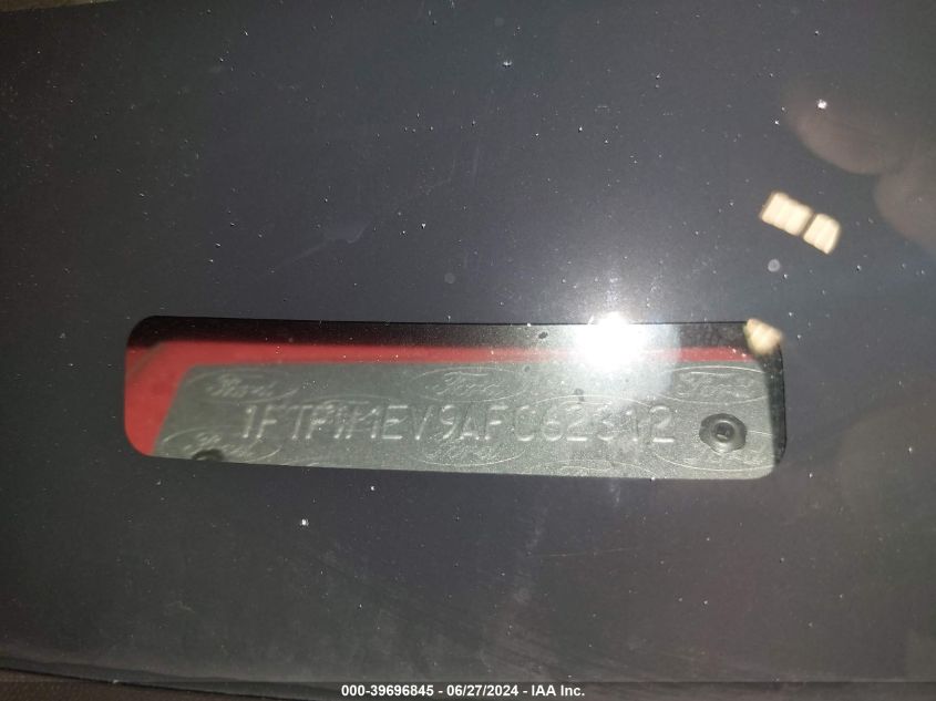 2010 Ford F-150 Fx4/Harley-Davidson/King Ranch/Lariat/Platinum/Xl/Xlt VIN: 1FTFW1EV9AFC62312 Lot: 39696845