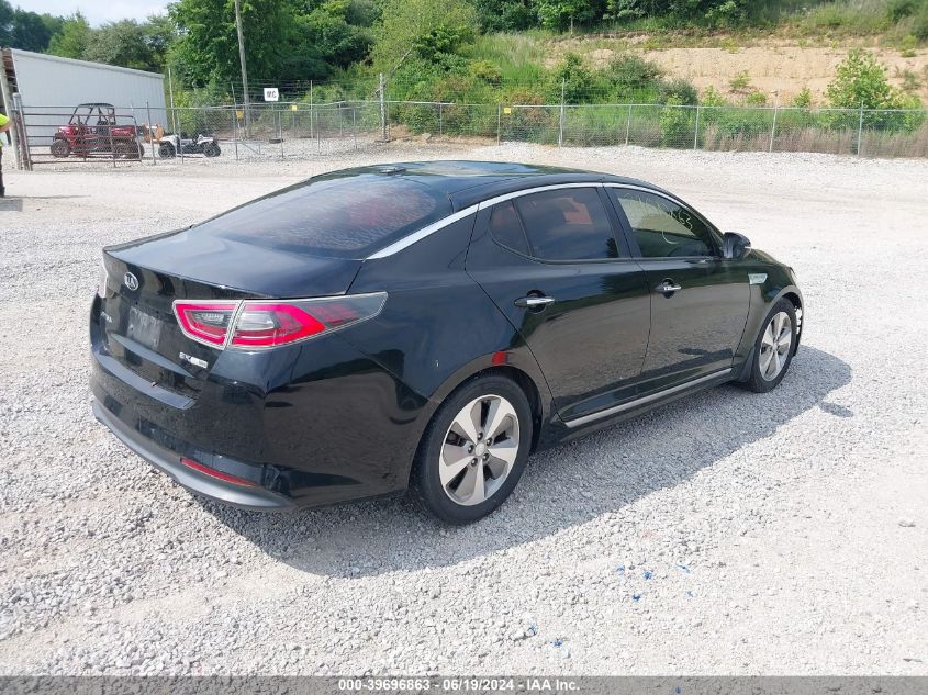 2016 Kia Optima Hybrid Ex VIN: KNAGN4AD1G5099110 Lot: 39696863