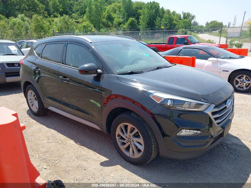 2017 Hyundai Tucson Limited/Sport And Eco/Se VIN: KM8J3CA47HU488345 Lot: 39696867