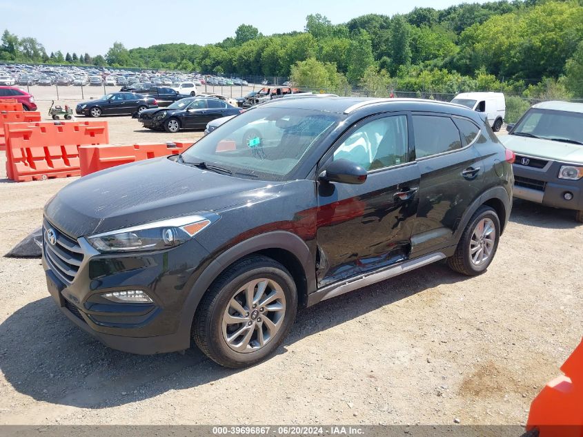 2017 Hyundai Tucson Limited/Sport And Eco/Se VIN: KM8J3CA47HU488345 Lot: 39696867