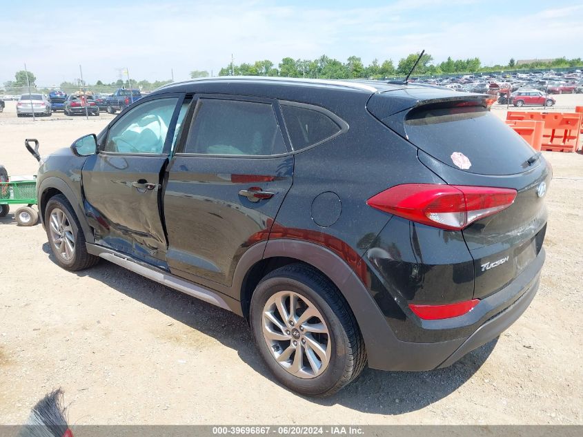 2017 Hyundai Tucson Limited/Sport And Eco/Se VIN: KM8J3CA47HU488345 Lot: 39696867