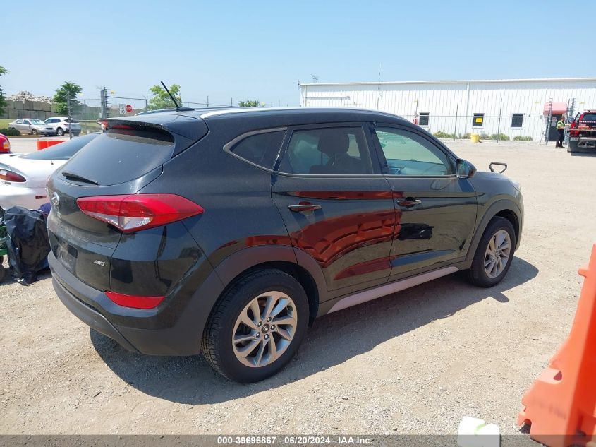 2017 Hyundai Tucson Limited/Sport And Eco/Se VIN: KM8J3CA47HU488345 Lot: 39696867