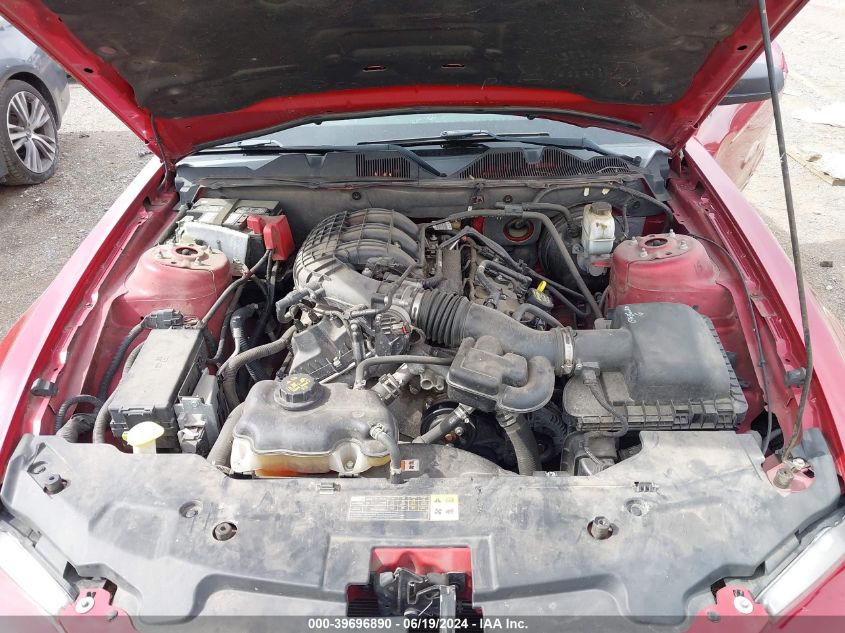 2012 Ford Mustang V6 Premium VIN: 1ZVBP8AM4C5287402 Lot: 39696890