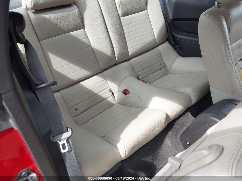 2012 Ford Mustang V6 Premium VIN: 1ZVBP8AM4C5287402 Lot: 39696890