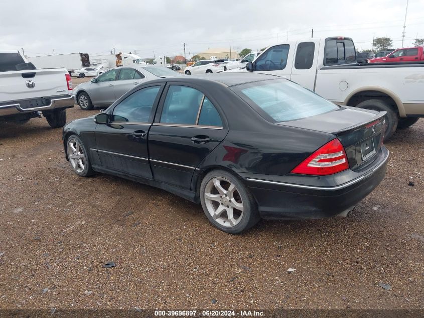 WDBRF52H57F879846 2007 Mercedes-Benz C 230 Sport