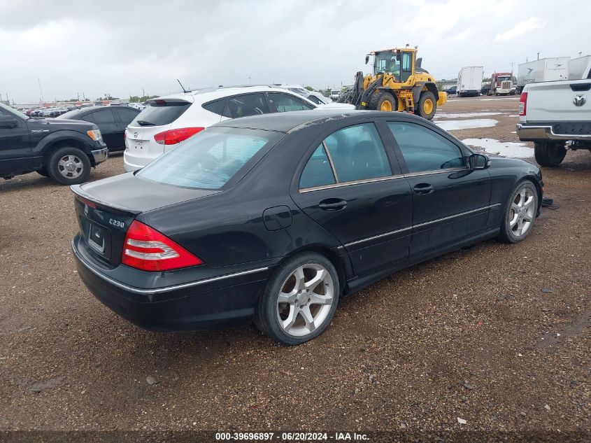 WDBRF52H57F879846 2007 Mercedes-Benz C 230 Sport