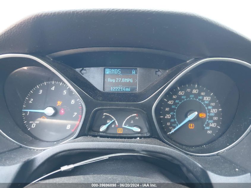 2012 Ford Focus Se VIN: 1FAHP3F23CL167003 Lot: 39696898