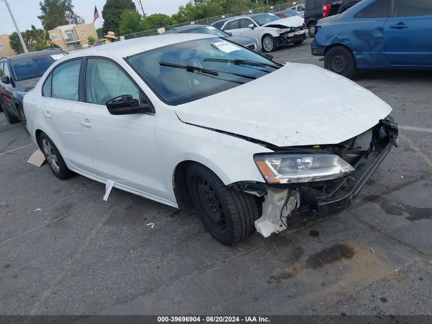 2017 Volkswagen Jetta 1.4T S VIN: 3VW2B7AJ2HM339836 Lot: 39696904