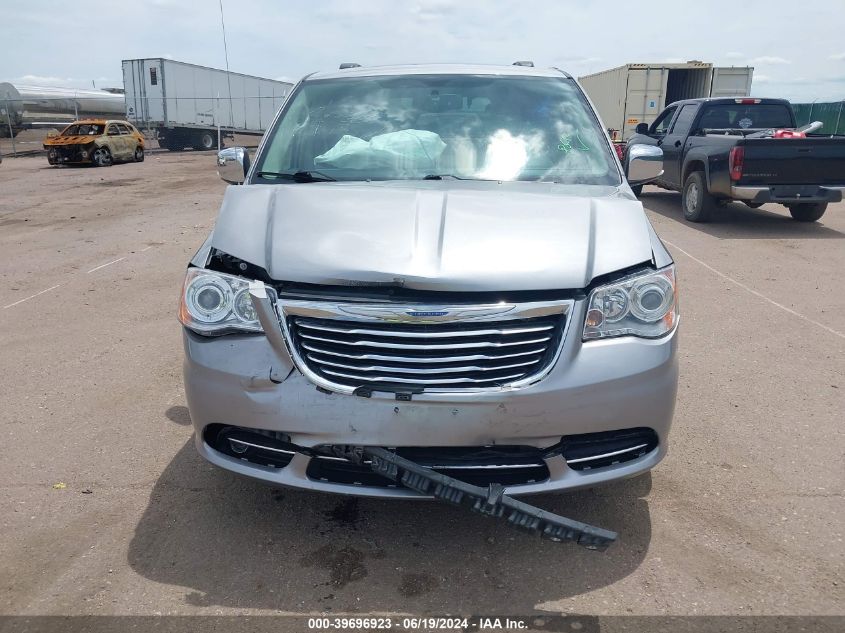 2016 Chrysler Town & Country Limited Platinum VIN: 2C4RC1GG1GR113687 Lot: 39696923