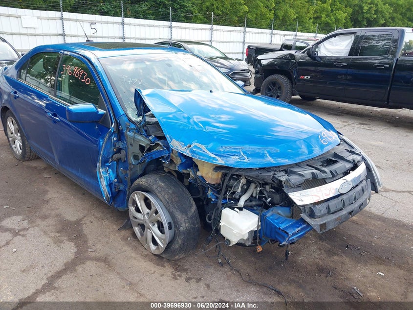 3FAHP0HA8CR257722 2012 Ford Fusion Se