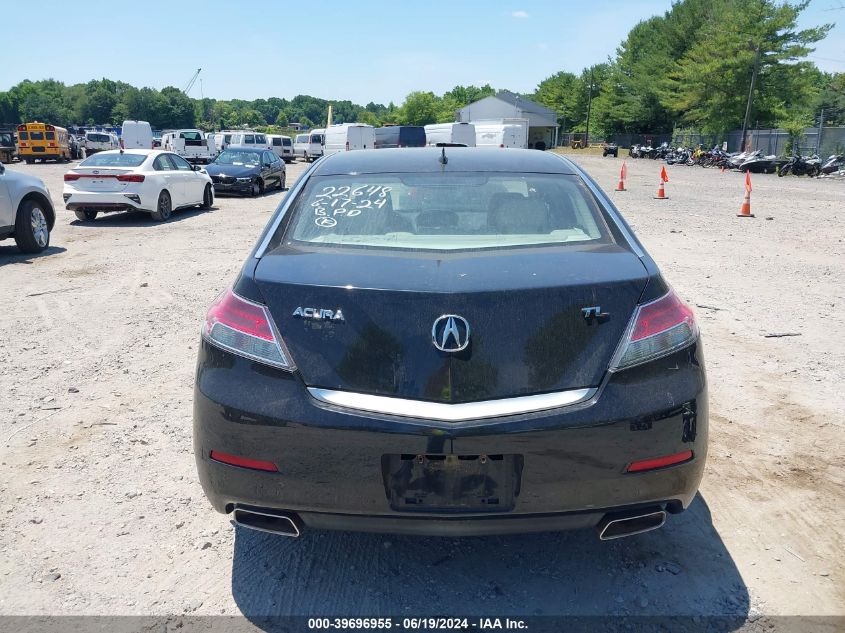 2012 Acura Tl 3.5 VIN: 19UUA8F27CA029890 Lot: 39696955