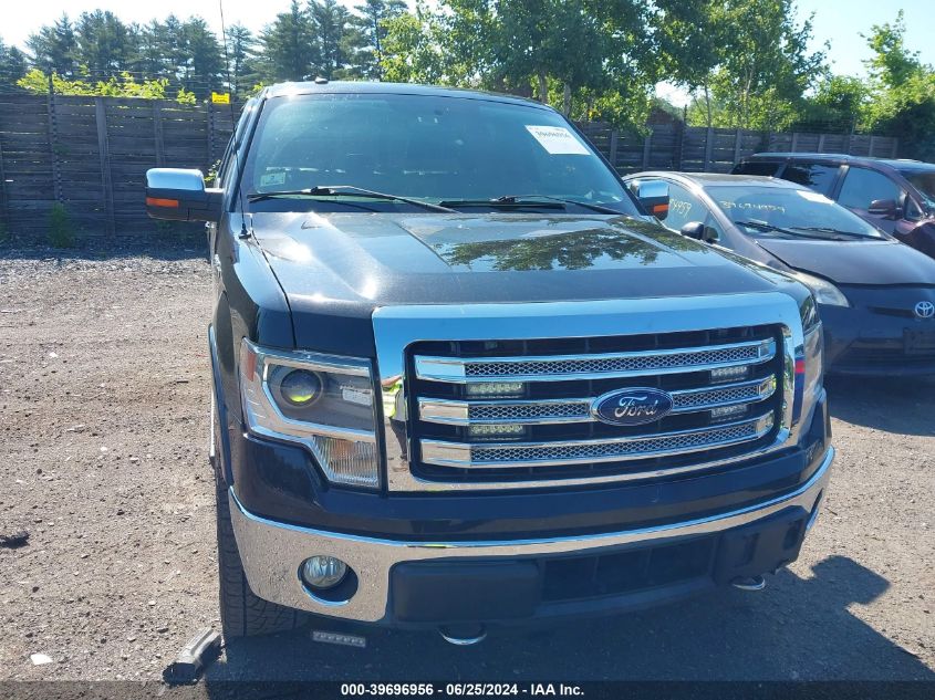 2014 FORD F-150 LARIAT - 1FTFW1ETXEFA74354