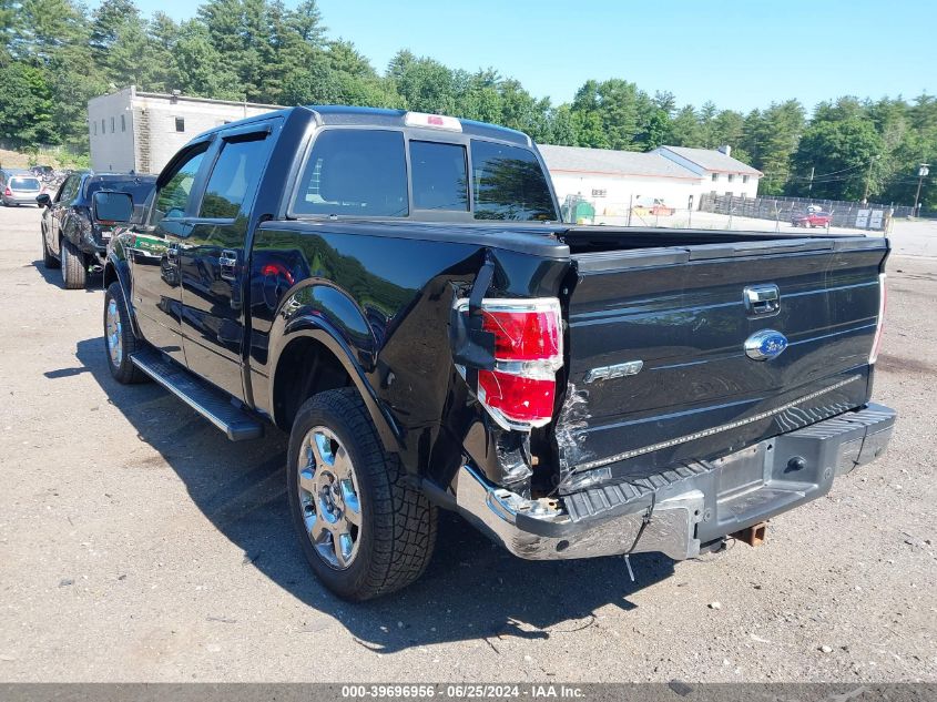 2014 FORD F-150 LARIAT - 1FTFW1ETXEFA74354