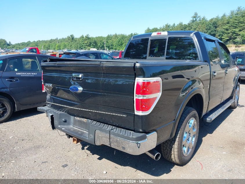 2014 Ford F-150 Lariat VIN: 1FTFW1ETXEFA74354 Lot: 39696956