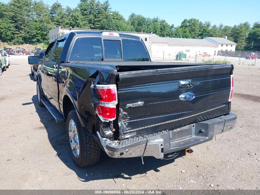 2014 FORD F-150 LARIAT - 1FTFW1ETXEFA74354