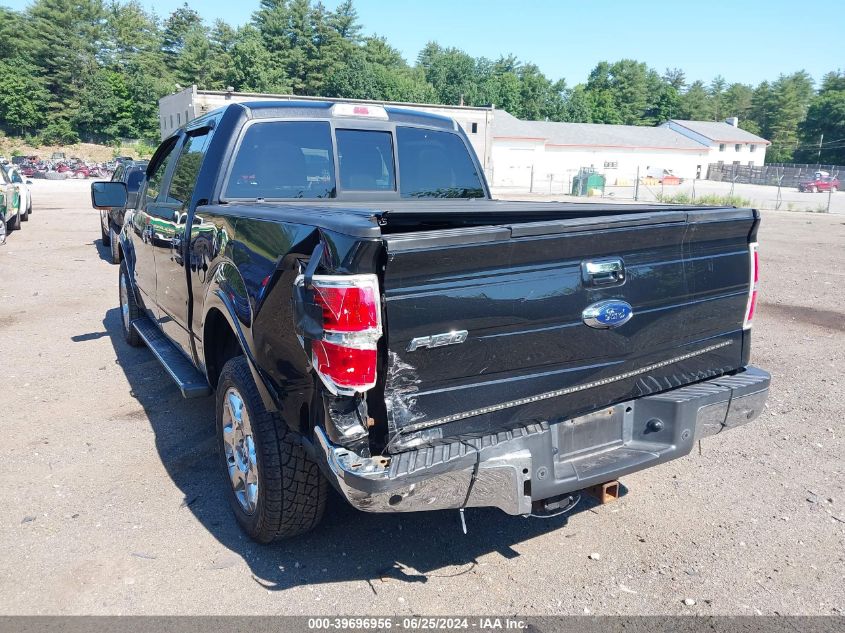 2014 Ford F-150 Lariat VIN: 1FTFW1ETXEFA74354 Lot: 39696956