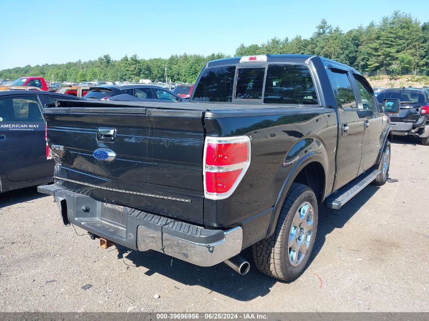 2014 FORD F-150 LARIAT - 1FTFW1ETXEFA74354