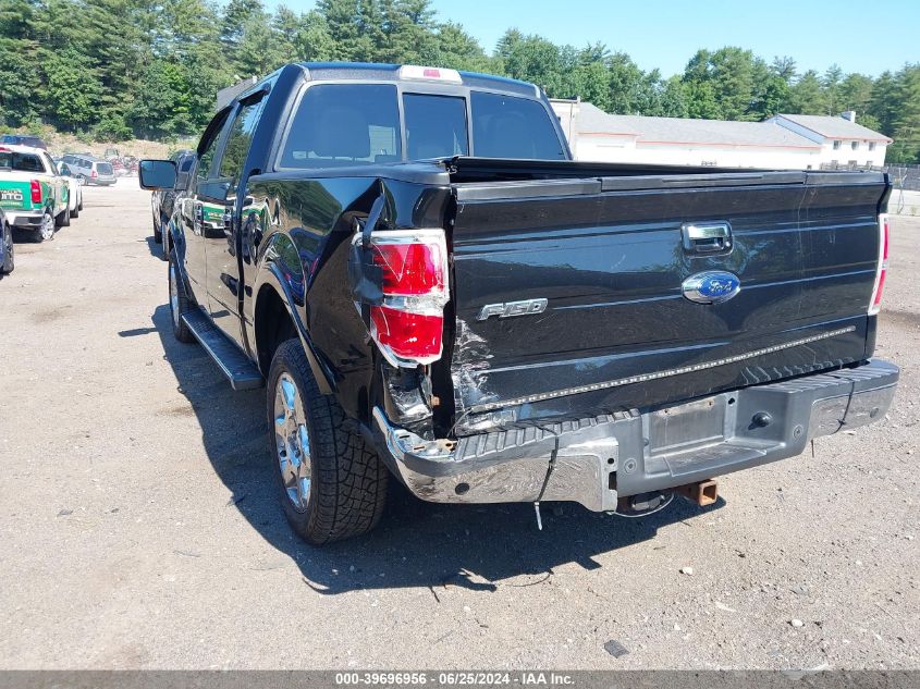 2014 FORD F-150 LARIAT - 1FTFW1ETXEFA74354