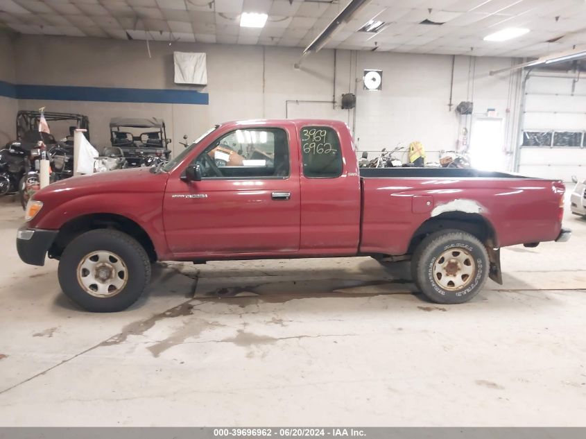 1998 Toyota Tacoma Base V6 VIN: 4TAWN72N5WZ035100 Lot: 39696962