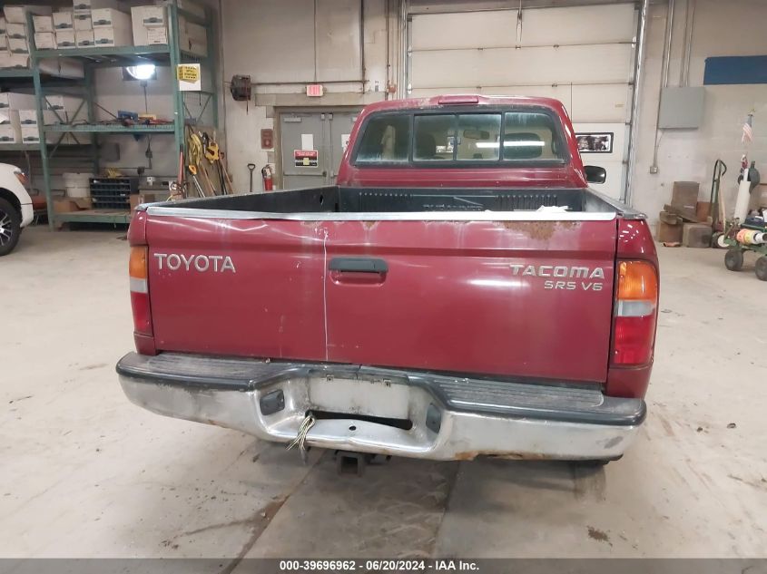 4TAWN72N5WZ035100 1998 Toyota Tacoma Base V6