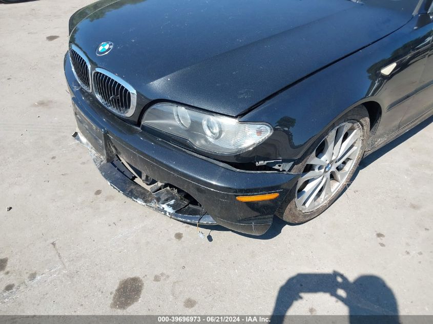 2006 BMW 330Ci VIN: WBABW534X6PZ41908 Lot: 39696973