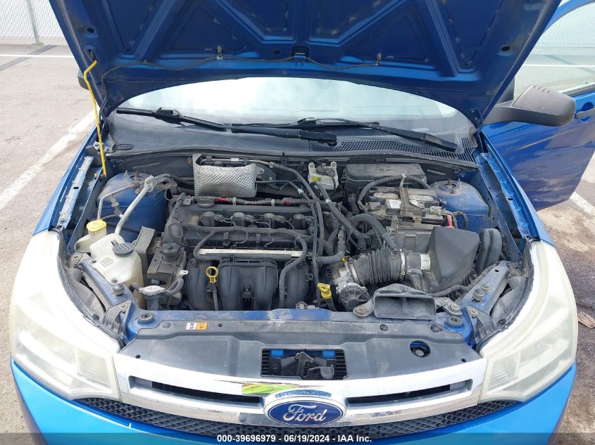 2010 Ford Focus Se VIN: 1FAHP3FNXAW185116 Lot: 39696979