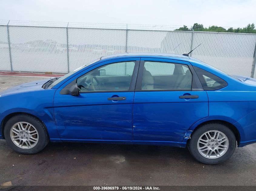 2010 Ford Focus Se VIN: 1FAHP3FNXAW185116 Lot: 39696979