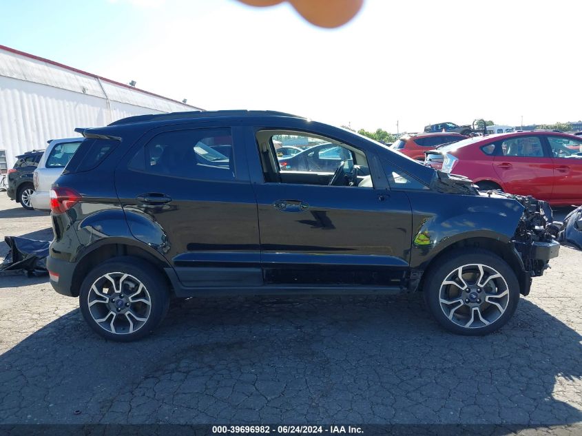 2019 Ford Ecosport Ses VIN: MAJ6S3JL5KC309209 Lot: 39696982