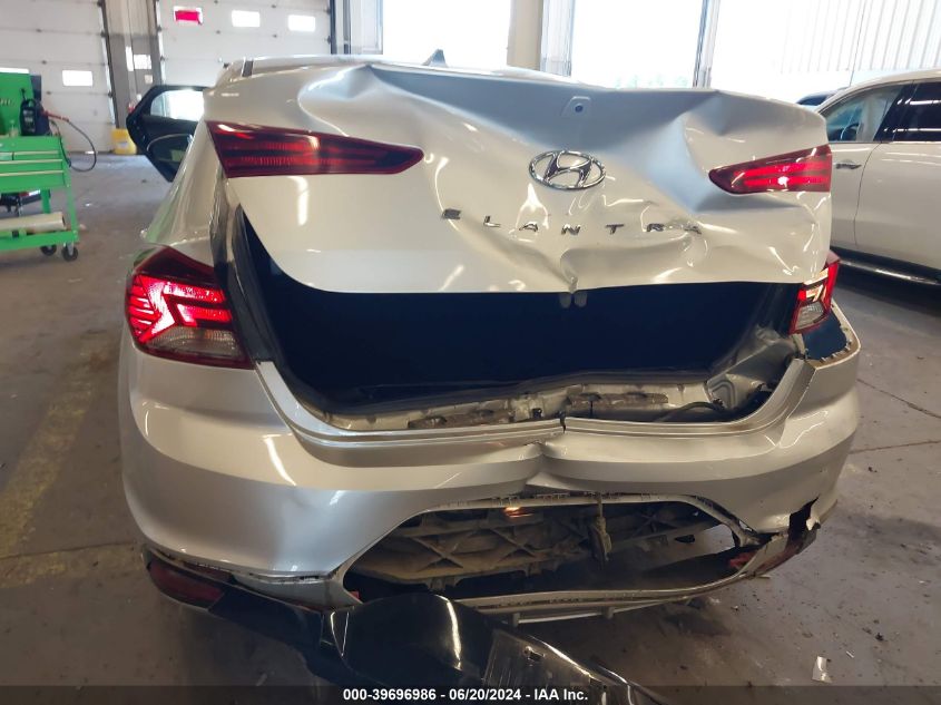 2019 Hyundai Elantra Sel VIN: KMHD84LF6KU746171 Lot: 39696986