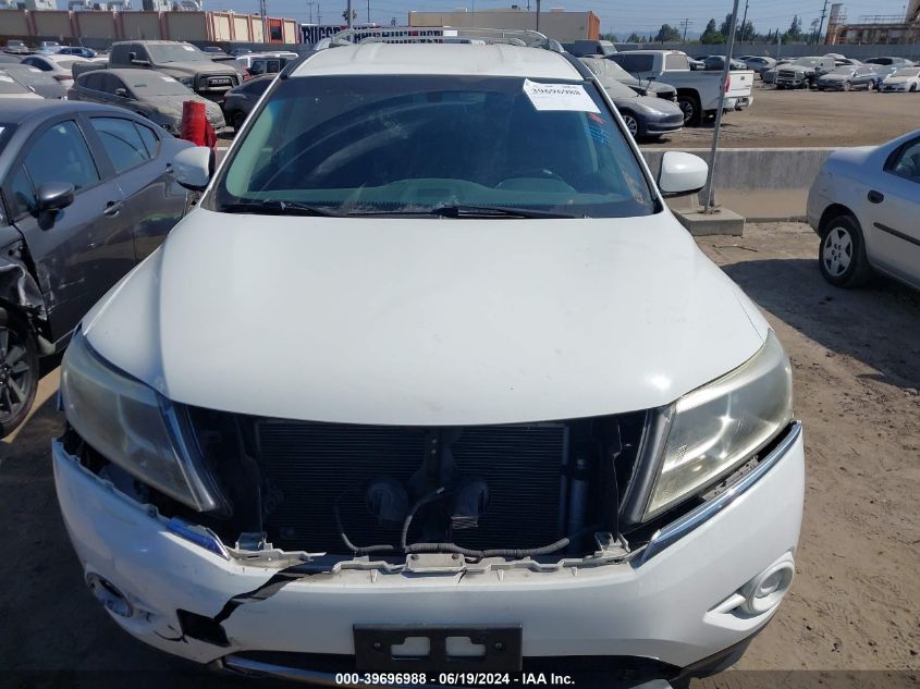 2015 Nissan Pathfinder S VIN: 5N1AR2MN6FC673759 Lot: 39696988