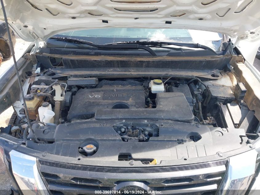 2018 Nissan Pathfinder Sv VIN: 5N1DR2MN8JC637464 Lot: 39697014