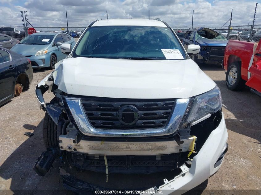 2018 Nissan Pathfinder Sv VIN: 5N1DR2MN8JC637464 Lot: 39697014