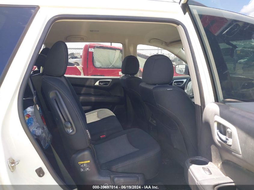 2018 Nissan Pathfinder Sv VIN: 5N1DR2MN8JC637464 Lot: 39697014