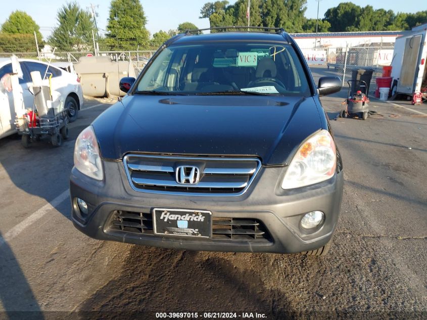 2005 Honda Cr-V Ex VIN: SHSRD78885U301910 Lot: 39697015