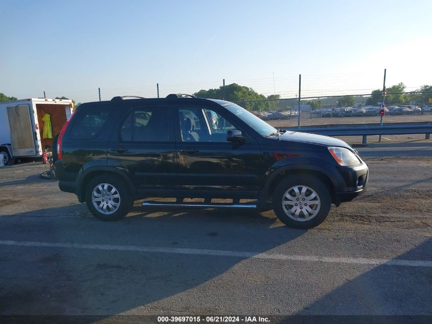 2005 Honda Cr-V Ex VIN: SHSRD78885U301910 Lot: 39697015