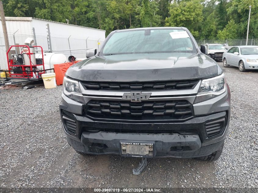 2021 Chevrolet Colorado 4Wd Long Box Wt VIN: 1GCHTBEN8M1111177 Lot: 39697019