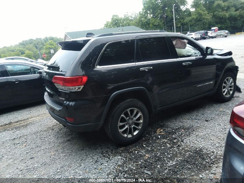 2015 Jeep Grand Cherokee Limited VIN: 1C4RJFBG0FC877970 Lot: 39697021