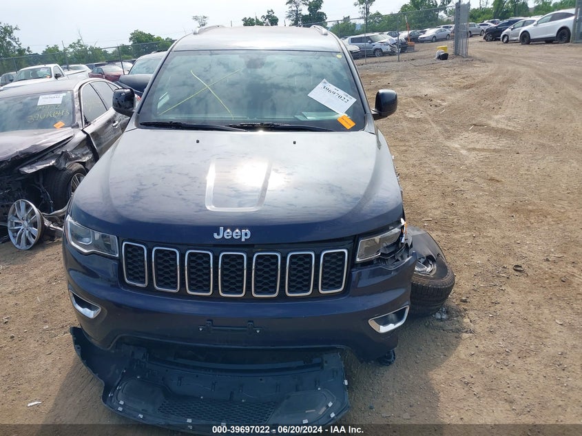 2018 Jeep Grand Cherokee Laredo VIN: 1C4RJFAG6JC454238 Lot: 39697022