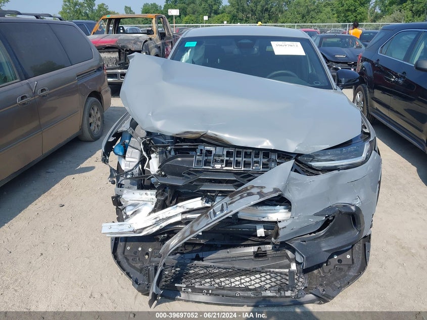 2024 Honda Hr-V Awd Sport/Awd Sport W/O Bsi VIN: 3CZRZ2H50RM763942 Lot: 39697052