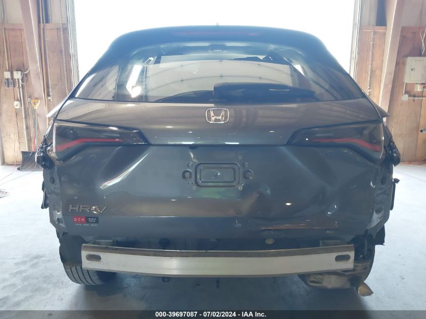 2024 Honda Hr-V Awd Lx VIN: 3CZRZ2H35RM710040 Lot: 39697087