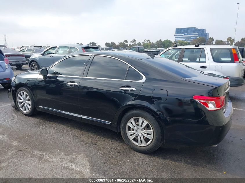 2010 Lexus Es 350 350 VIN: JTHBK1EG6A2391612 Lot: 39697091