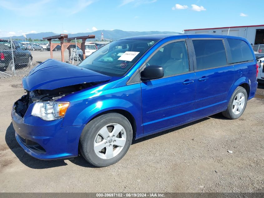 2013 Dodge Grand Caravan Se VIN: 2C4RDGBG9DR735537 Lot: 39697102