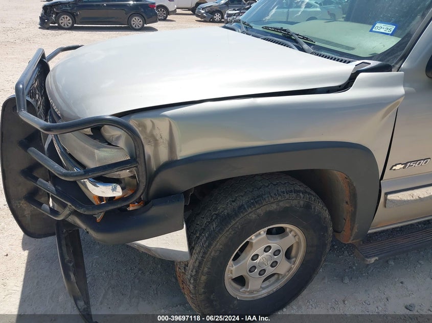 2002 Chevrolet Silverado 1500 Ls VIN: 2GCEK19T821157642 Lot: 39697118